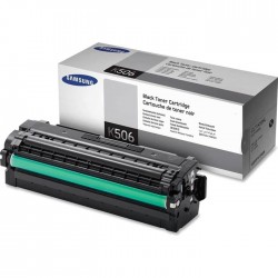CARTOUCHE DE TONER LASER SAMSUNG CLT-K506L ORIGINALE NOIR