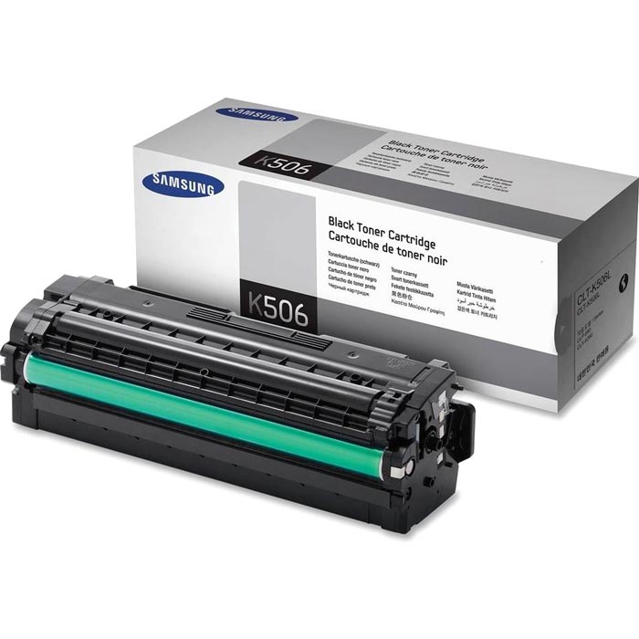CARTOUCHE DE TONER LASER SAMSUNG CLT-K506L ORIGINALE NOIR