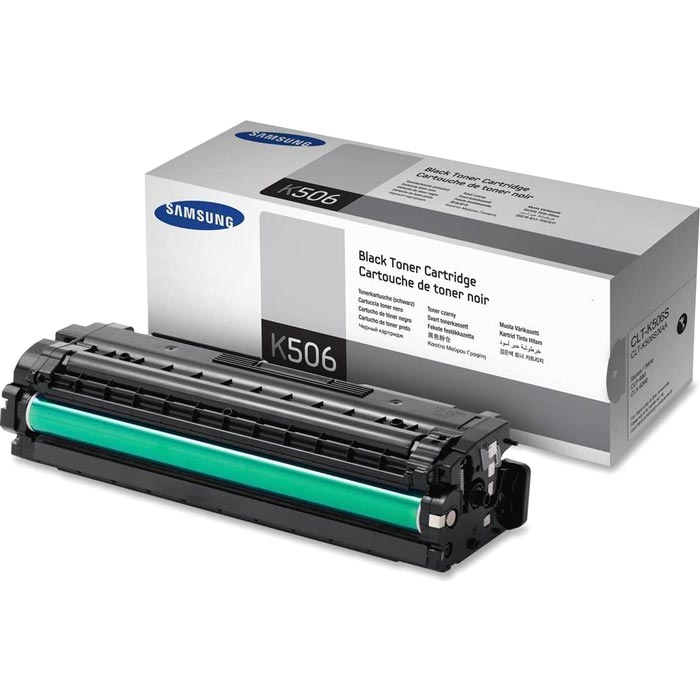 CARTOUCHE DE TONER LASER SAMSUNG CLT-K506S ORIGINALE NOIR