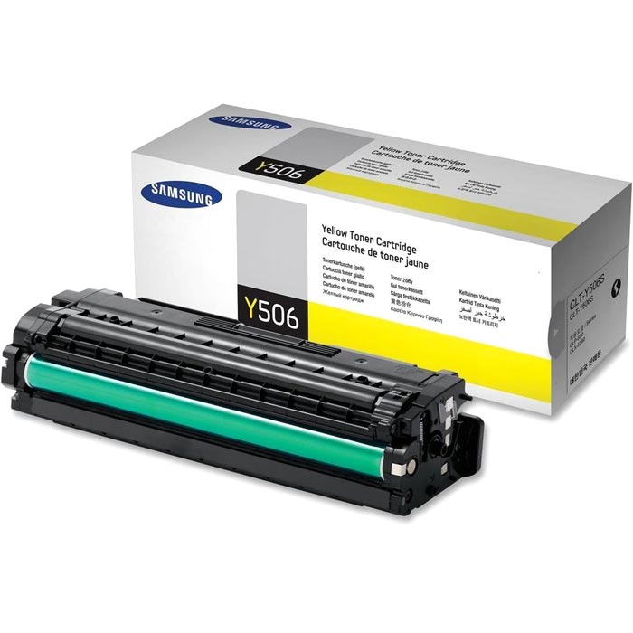 CARTOUCHE DE TONER LASER SAMSUNG CLT-Y506S ORIGINALE JAUNE