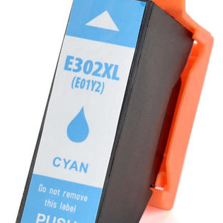 CARTOUCHE JET D'ENCRE EPSON 302XL T302XL220 COMPATIBLE CYAN