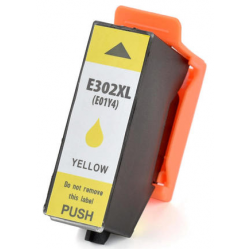 CARTOUCHE JET D'ENCRE EPSON 302XL T302XL420 COMPATIBLE JAUNE