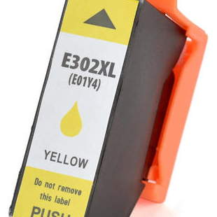 CARTOUCHE JET D'ENCRE EPSON 302XL T302XL420 COMPATIBLE JAUNE