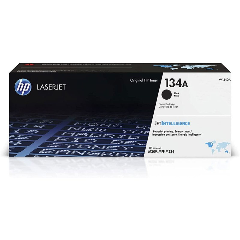 CARTOUCHE DE TONER LASER HP134A W1340A ORIGINALE NOIR