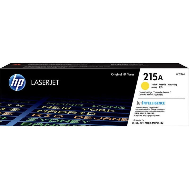 CARTOUCHE DE TONER LASER HP215A W2312A ORIGINAL JAUNE