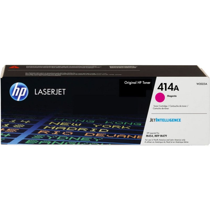 CARTOUCHE DE TONER LASER HP414A W2023A ORIGINALE MAGENTA