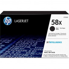 CARTOUCHE DE TONER LASER HP58X CF258X ORIGINALE NOIR HAUTE CAPACITÉ