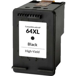CARTOUCHE JET D'ENCRE HP64XL N9J92AN RECYCLÉE NOIR