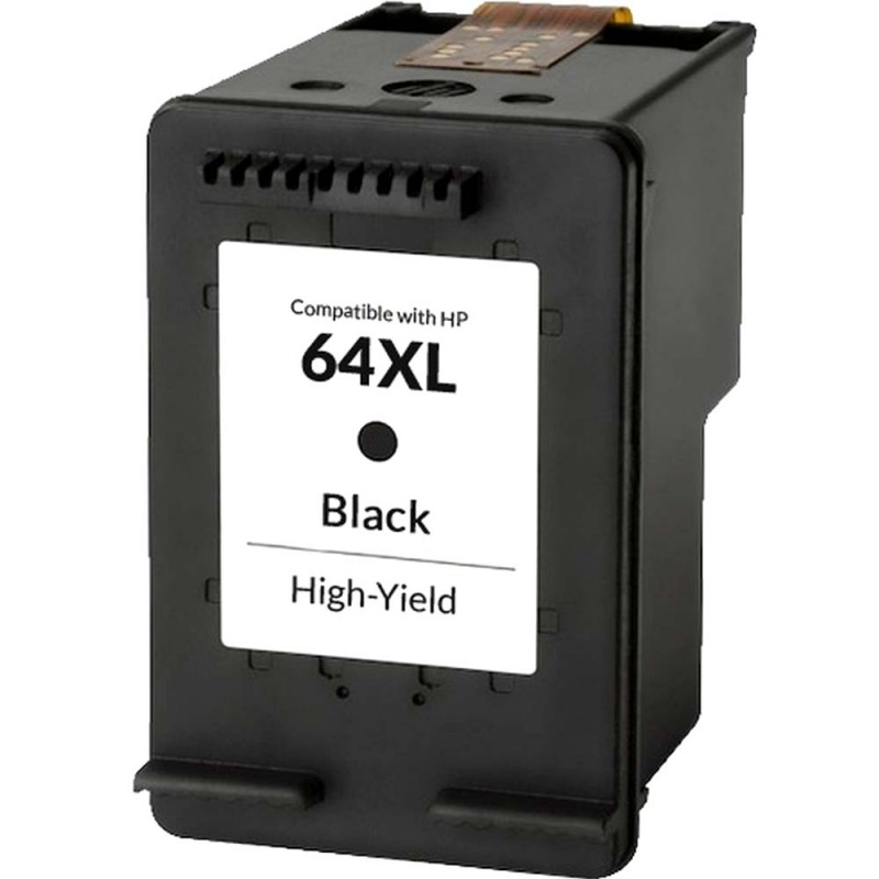 CARTOUCHE JET D'ENCRE HP64XL N9J92AN RECYCLÉE NOIR