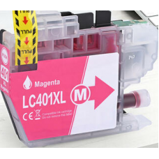 CARTOUCHE JET D'ENCRE BROTHER LC401MXL MAGENTA