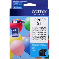 CARTOUCHE JET D'ENCRE BROTHER LC203C ORIGINALE CYAN