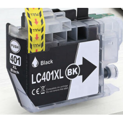 CARTOUCHE JET D'ENCRE BROTHER LC401BXL COMPATIBLE NOIR