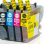 ENSEMBLE COMBO DE CARTOUCHE JET D'ENCRE BROTHER LC401 BK/C/M/Y XL COMPATIBLE NOIR/CYAN/MAGENTA/JAUNE