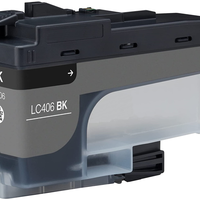 CARTOUCHE JET D'ENCRE BROTHER LC406BK COMPATIBLE NOIR