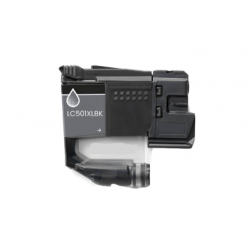 CARTOUCHE JET D'ENCRE BROTHER LC501BXL COMPATIBLE NOIR