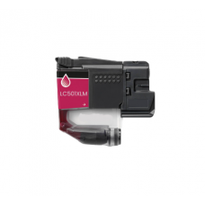 CARTOUCHE JET D'ENCRE BROTHER LC501MXL COMPATIBLE MAGENTA