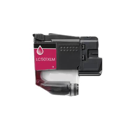 CARTOUCHE JET D'ENCRE BROTHER LC501MXL COMPATIBLE MAGENTA