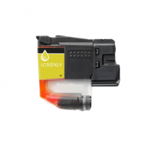 CARTOUCHE JET D'ENCRE BROTHER LC501YXL COMPATIBLE JAUNE