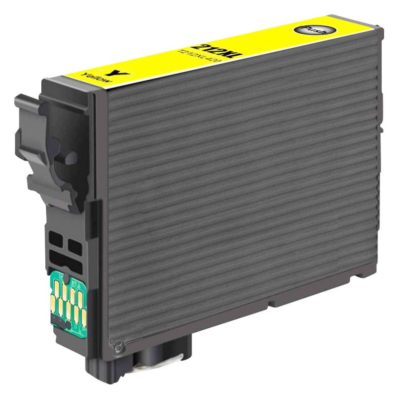 CARTOUCHE JET D'ENCRE EPSON 212XL T212XL420 COMPATIBLE JAUNE