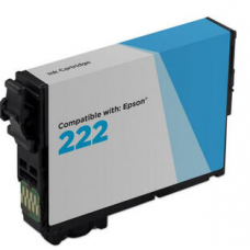 CARTOUCHE JET D'ENCRE EPSON 222 T222220-S COMPATIBLE CYAN