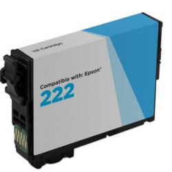 CARTOUCHE JET D'ENCRE EPSON 222 T222220-S COMPATIBLE CYAN