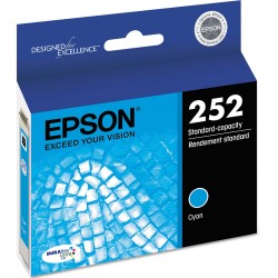 CARTOUCHE JET D'ENCRE EPSON T252 T252220 ORIGINAL CYAN