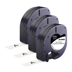 Dymo 12331 Trio-pack (16952, 91331, 91330) 1 / 2'' x 13' (12mm) compatible