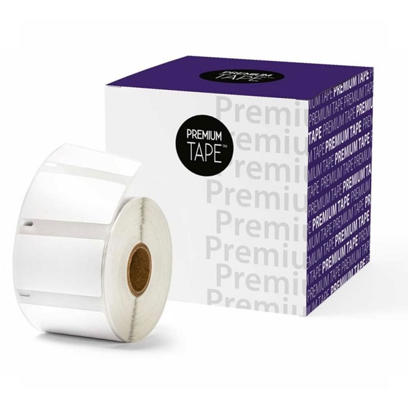 Dymo 30334 Étiquettes Moyennes 1 1 / 4'' x 2 1 / 4'' (1 x 1000) compatible