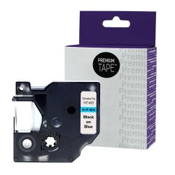 Dymo A45016 Ruban compatible noir sur bleu 12mm