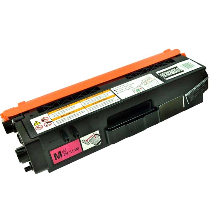 CARTOUCHE DE TONER LASER BROTHER TN315M RECYCLÉE MAGENTA
