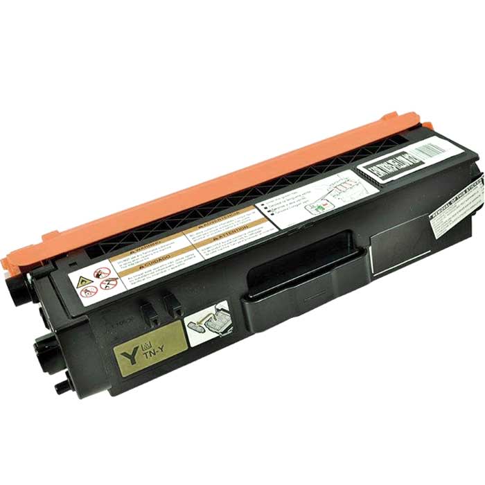 CARTOUCHE DE TONER LASER BROTHER TN315Y RECYCLÉE JAUNE