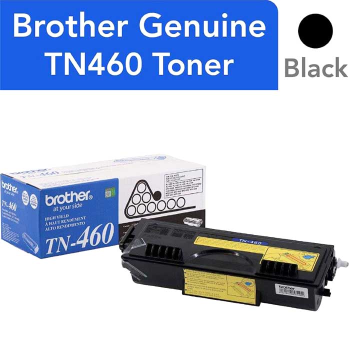 CARTOUCHE DE TONER LASER BROTHER TN460 ORIGINALE NOIR