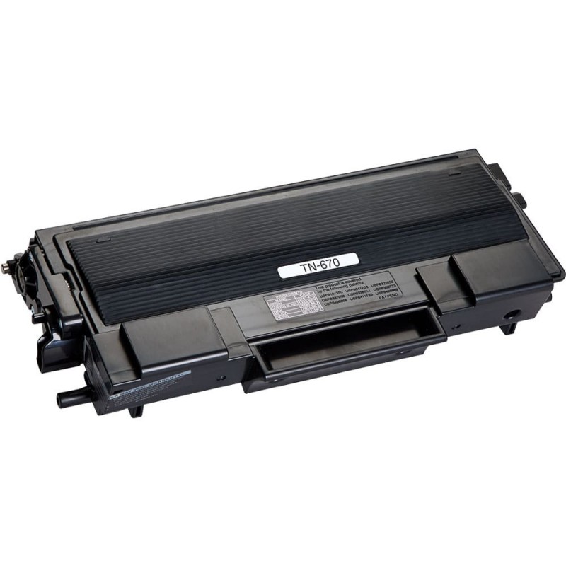 CARTOUCHE DE TONER LASER BROTHER TN670 COMPATIBLE NOIR