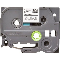 Brother TZE-145 RUBAN POUR ÉTIQUETEUSE 18MM (0.7") COMPATIBLE (BLANC SUR CLAIR)