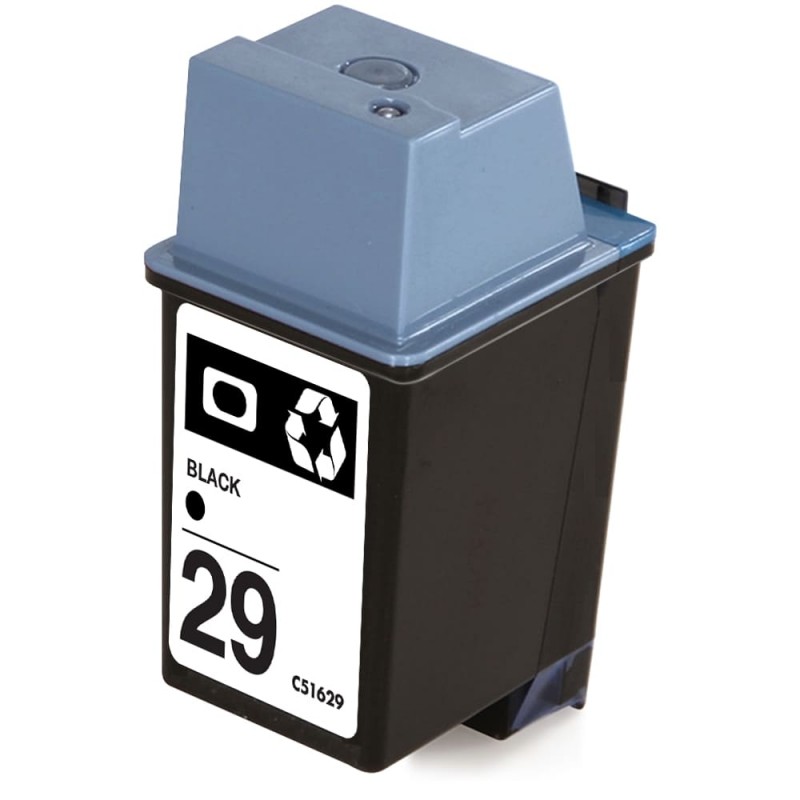 CARTOUCHE JET D'ENCRE HP29 51629A RECYCLÉE NOIR