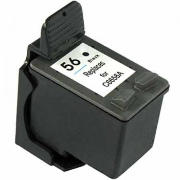 CARTOUCHE JET D'ENCRE HP56 C6656AN RECYCLÉE NOIR