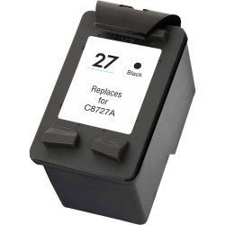 CARTOUCHE JET D'ENCRE HP27 C8727AN RECYCLÉE NOIR