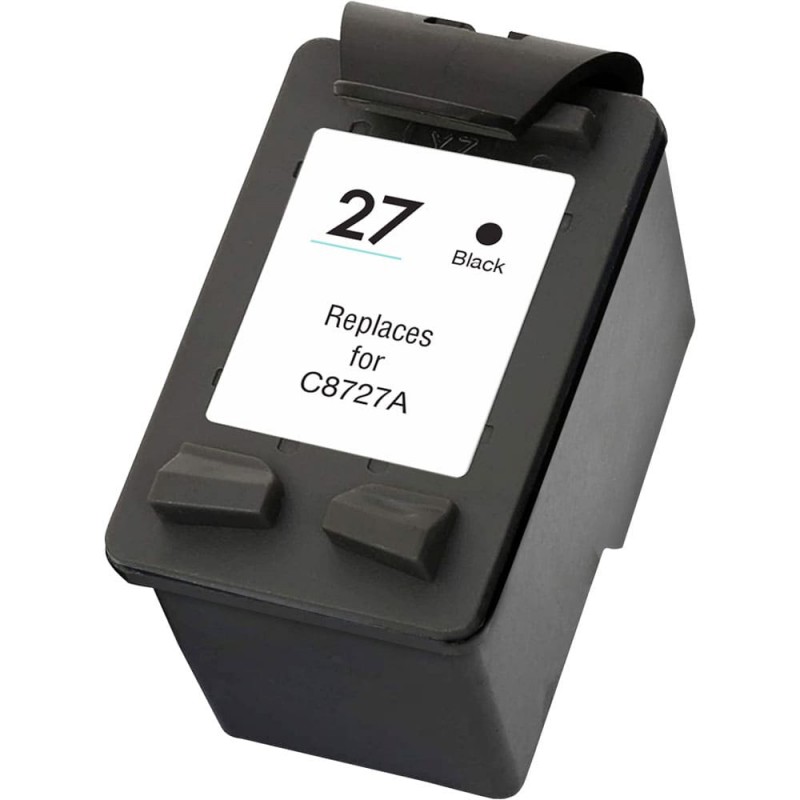 CARTOUCHE JET D'ENCRE HP27 C8727AN RECYCLÉE NOIR