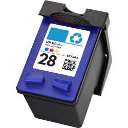 CARTOUCHE JET D'ENCRE HP28 C8728AN RECYCLÉE COULEUR