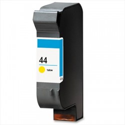 CARTOUCHE JET D'ENCRE HP44 51644Y RECYCLÉE JAUNE
