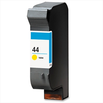 CARTOUCHE JET D'ENCRE HP44 51644Y RECYCLÉE JAUNE