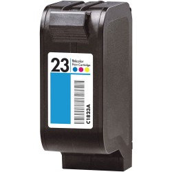 CARTOUCHE JET D'ENCRE HP23 C1823A RECYCLÉE COULEUR