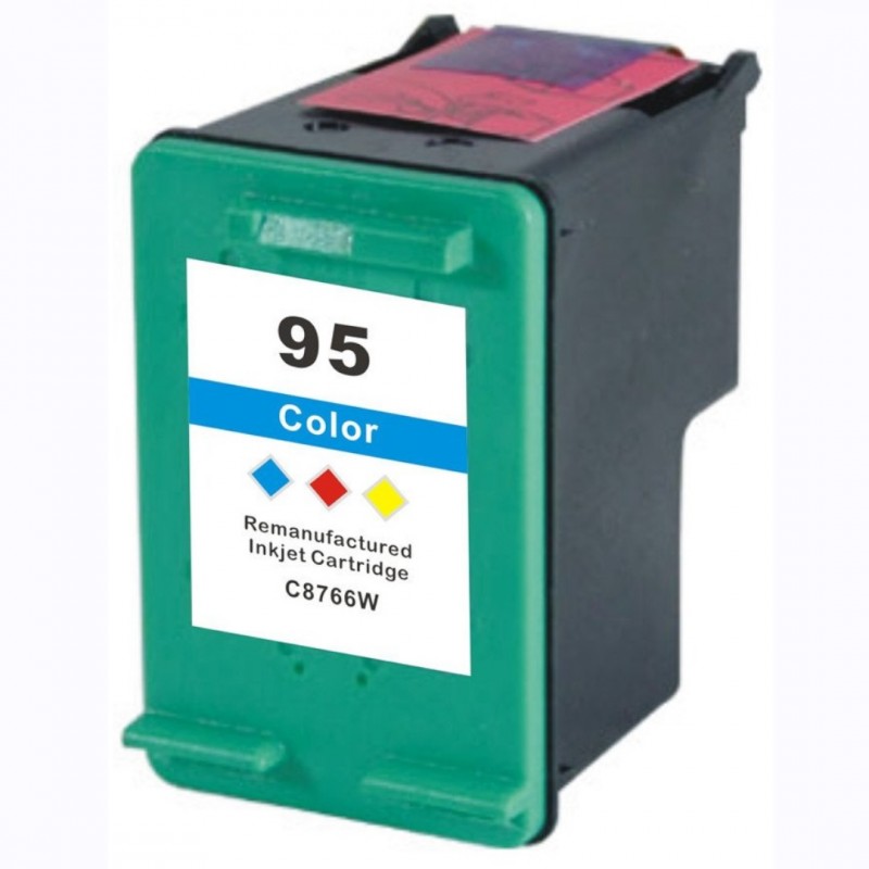 CARTOUCHE JET D'ENCRE HP95 C8766WC RECYCLÉE COULEUR