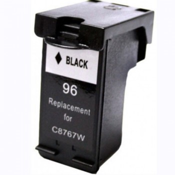 CARTOUCHE JET D'ENCRE HP96 C8767WC RECYCLÉE NOIR