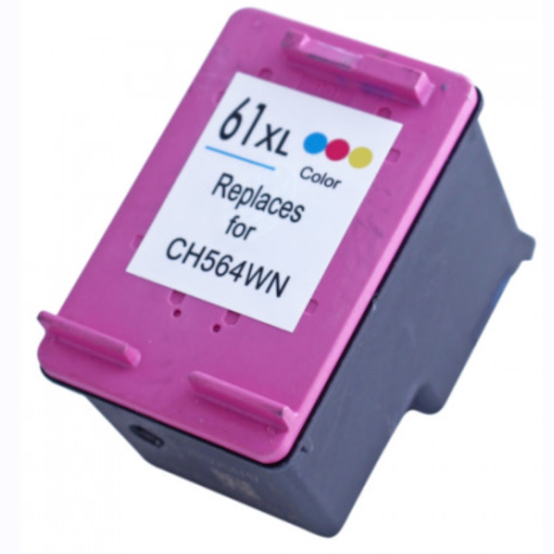 CARTOUCHE JET D'ENCRE HP61XL CH564WN RECYCLÉE COULEUR