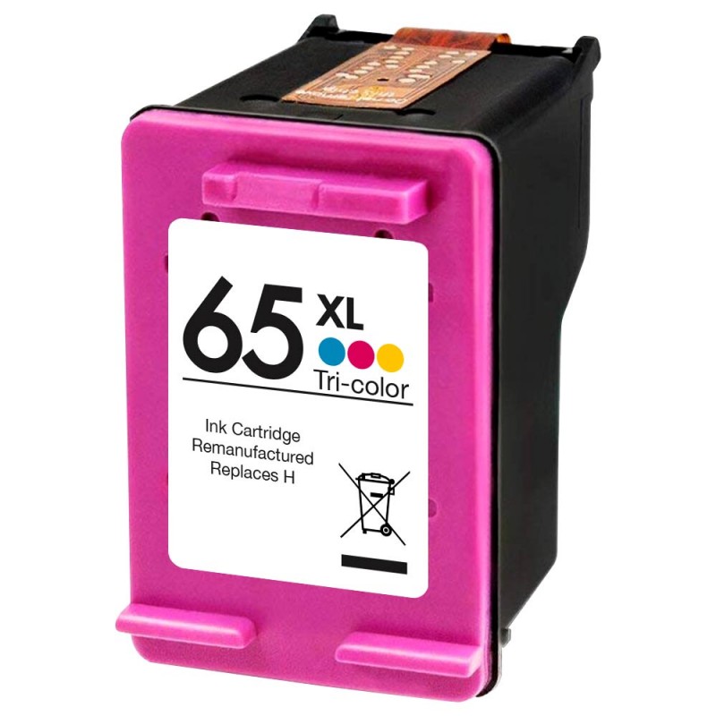 CARTOUCHE JET D'ENCRE HP65XL N9K03AN COMPATIBLE COULEUR