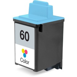 CARTOUCHE JET D'ENCRE LEXMARK 17G0060 (60) RECYCLÉE COULEUR