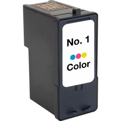 CARTOUCHE JET D'ENCRE LEXMARK 18C0781 (1) RECYCLÉE COULEUR