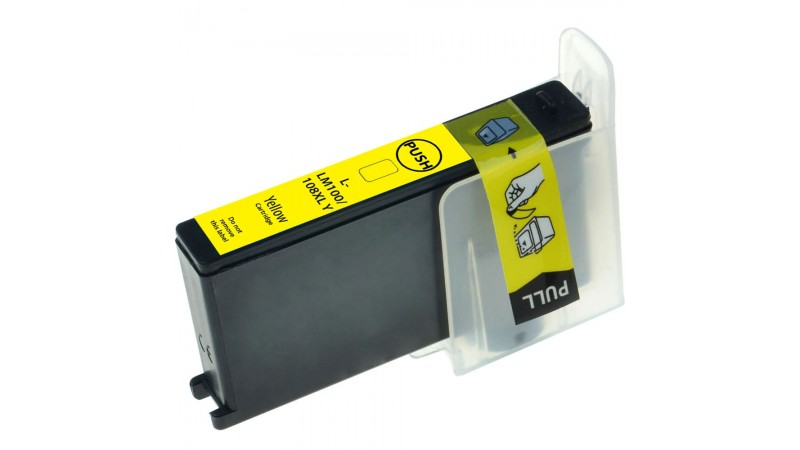 LEXMARK 100XL 14N1056 COMPATIBLE YELLOW INKJET CARTRIDGE