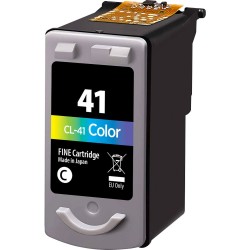 CARTOUCHE JET D'ENCRE CANON CL-41 RECYCLÉE COULEUR